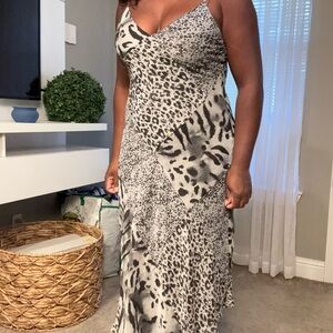 Sincerely Jules Leopard Print Maxi Dress